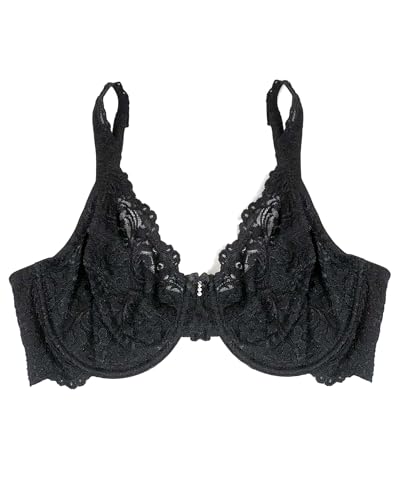 Signature Lace Unlined Underwire Bra with Added Support