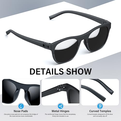 IKTOD 4 Pack Polarized Sunglasses for Men and Women,UV Protection Mens Sun Glasses for Fishing Running Cycling Driving
