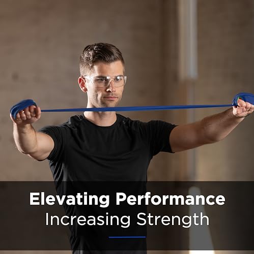 THERABAND Professional Latex Resistance Bands, Individual 6 Ft Elastic Band for Upper & Lower Body Exercise, Physical Ther...