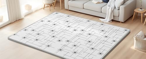 79x71 Baby Play Mat, Extra Large Baby Play Mat for Floor, Foldable Play Mats, Waterproof, Thick, Non-Toxic, Reversible Bab...