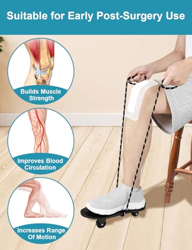 Lamborsafe Knee Glide for Knee Replacement Recovery Aids Kit Knee Therapy Exercise Strengthening Equipment for ACL PCL MCL...