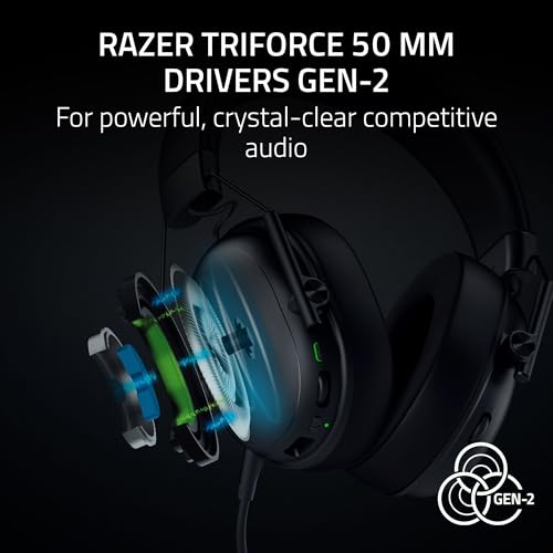 Razer BlackShark V3 X HyperSpeed Wireless Gaming Headset for PC: 50mm Drivers - Cardioid Mic - 2.4 GHz, Bluetooth, USB - W...