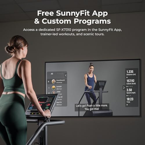 Sunny Health & Fitness Premium High-Intensity Smart Stepper Stair Climber, Commercial Grade, Cardio Workout Programs, Free...