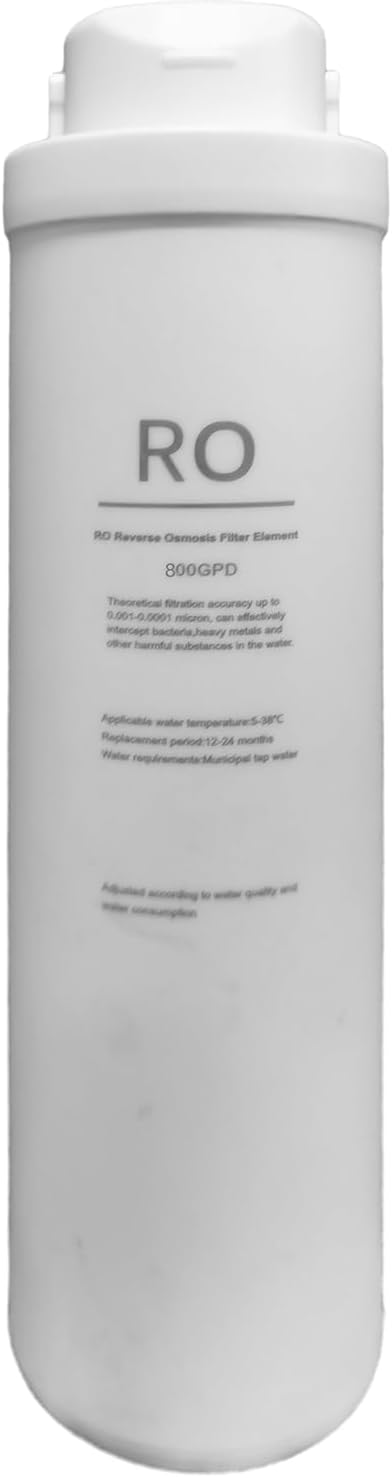RO Replacement Filter Compatible with DR1-800 Reverse Osmosis System，24 Months Lifetime, DR1-800 RO Filter