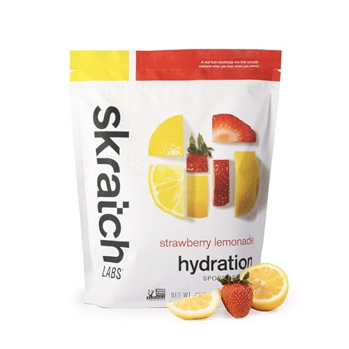 Skratch Labs Hydration Powder | Sport Drink Mix | Electrolytes Powder for Exercise, Endurance, and Performance | Strawberr...