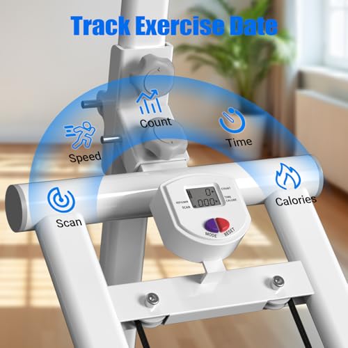 YYJO Steppers for Exercise at Home Stair Stepper with Handlebar and Resistance Foldable Stepper Climber Exercise Machine C...