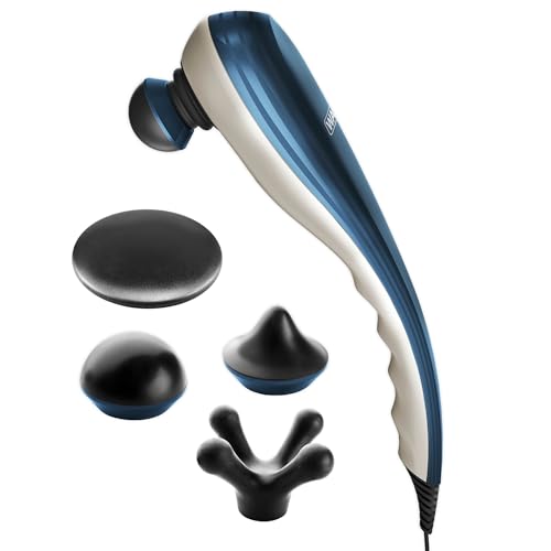 Wahl Deep Tissue Corded Long Handle Percussion Massager, Handheld Therapy with Variable Intensity to Relieve Pain in The B...
