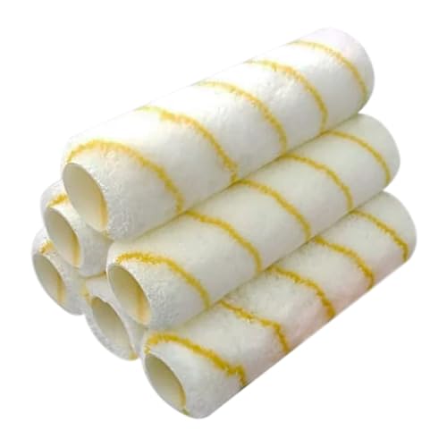 Pro Grade - Paint Roller Covers - 1/2 X 9 Inch Microfiber 6 Pack