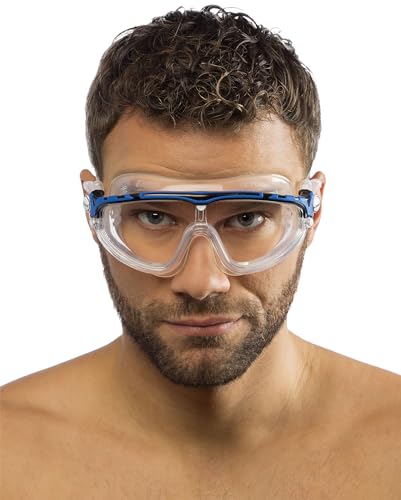 Cressi Skylight Swim Goggles - Internal Anti-Fog Lens for Swimming - Secure Silicone Strap for Adult Swim Goggles