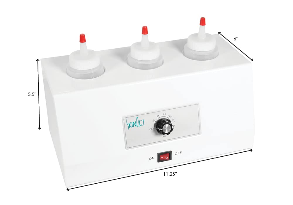 SkinAct Electric Bottle Warmer With Adjustable Temperature (Triple)