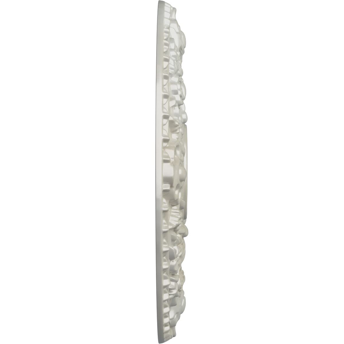 Ekena Millwork Cm18Rofbs Rose Ceiling Medallion, 18 Od X 3 1/2 Id X 1 1/2 P, Flash Blue