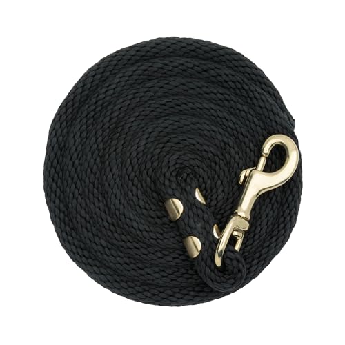 Weaver Equine Performance Lead Rope, Long Horse Lead Rope with Quick Halter Attachment, Soft Comfort Grip, Barn Horse Tack...