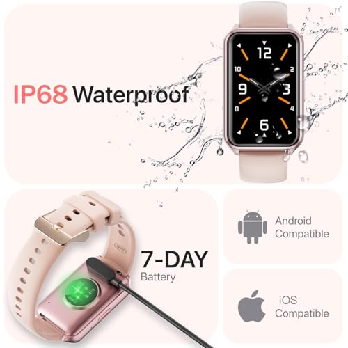 SGJIK Smart Watch Fitness Tracker with Make Call 24/7 Heart Rate Blood Pressure Sleep Monitor, 100+ Sports Modes, Calorie ...