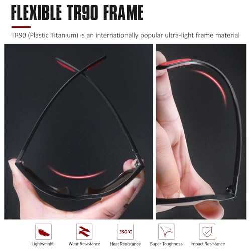 GQUEEN Polarized Sunglasses Men Womens,Flexible TR90 Frame,for Driving Fishing Cycling Hiking Golf Sports UV400 Protection