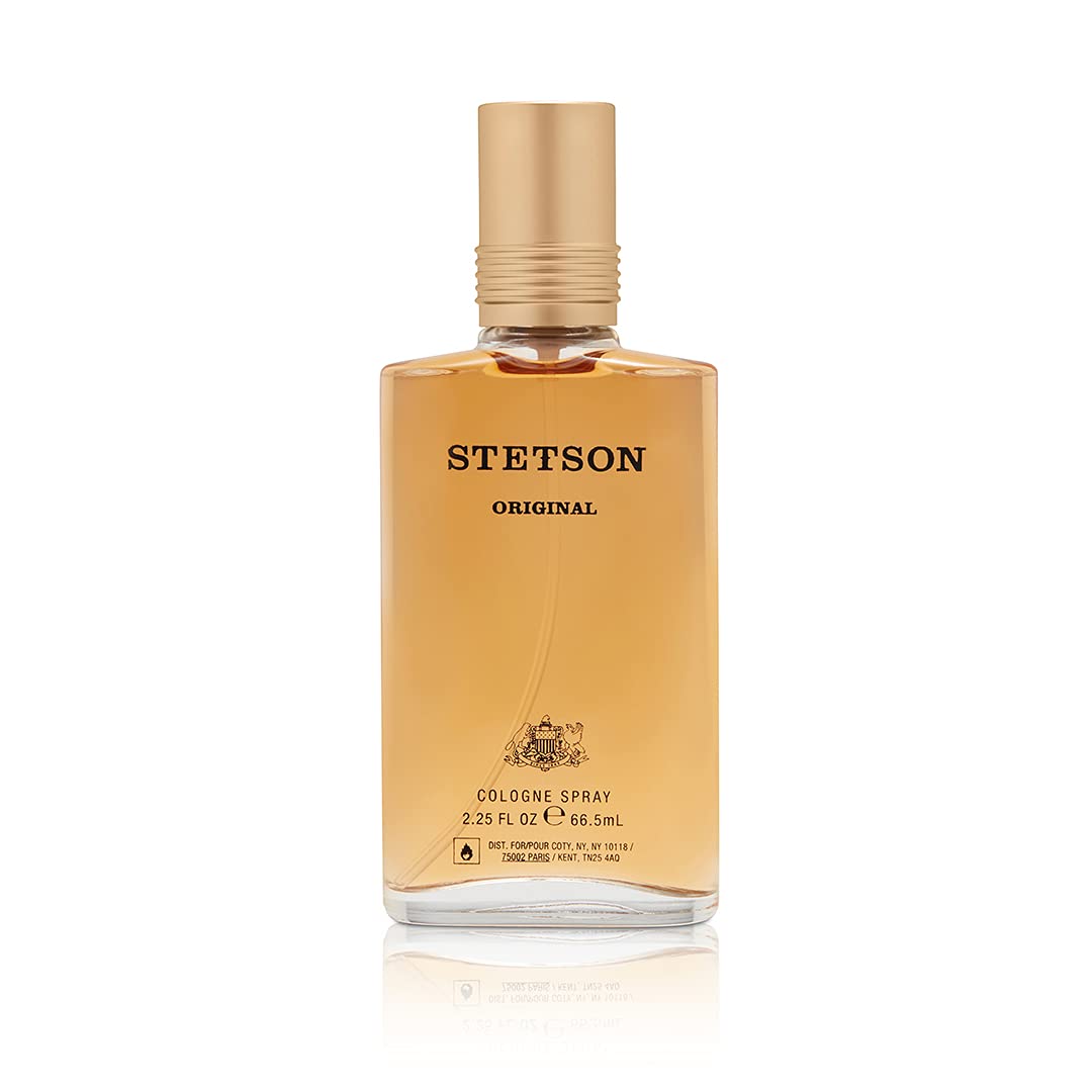STETSON Original Cologne Spray for Men | Legendary Men's Eau de Cologne | A Bold & Classic Mens Fragrance | 2.25 Fl Oz