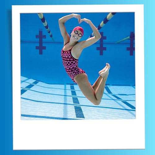 Sporti Adult Professional Swimming Cap, Latex Unisex Swim Caps, 8" x 9.75" inch, Adult Bathing Cap, Swim Hair Protector