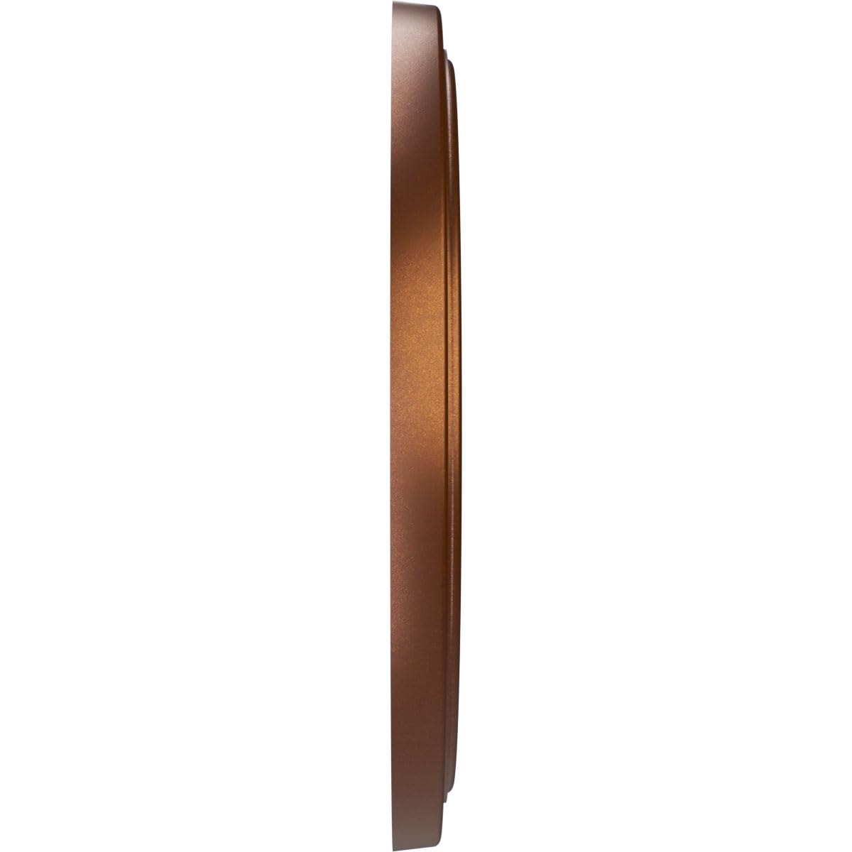 22Od X 3 1/2Id X 1 1/2P Traditional Thermoformed Pvc Ceiling Medallion (Fits Canopies Up To 13 1/2), Metallic Dark Copper