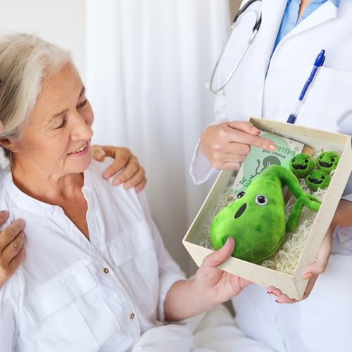WinnerWhy Gallbladder Plush Set Gall Surgery Recovery Gifts Include Gall Plush with Gallstones Stuffed and Gallbladder Get...