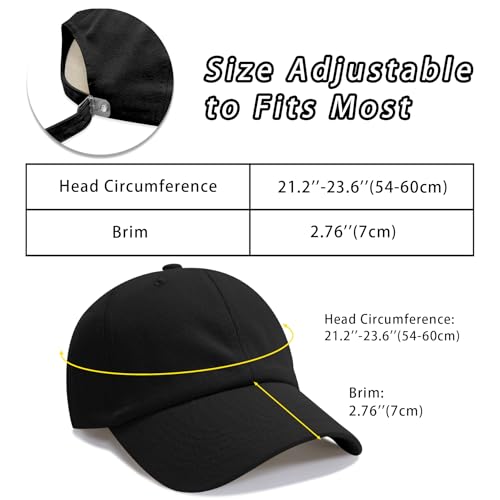 NPQQUAN Original Classic Low Profile Baseball Cap Golf Dad Hat Adjustable Cotton Hats Men Women Unconstructed Plain Cap