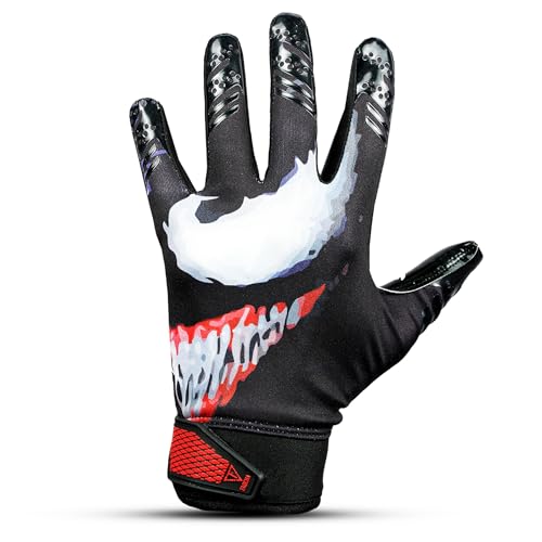 TAQCHA Villain Baseball Batting Gloves - Pittard Grip Skin Tight Adult Batting Gloves - Enhanced Performance Batting Glove...