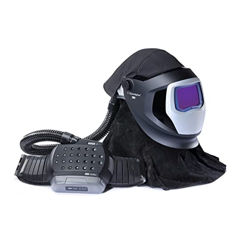 3M Adflo PAPR and Versaflo M-Series Helmet Kit Speedglas Welding Shield, 38-1101-30iSW, Li Ion Battery, ADF 9100 XXi 1 EA/...