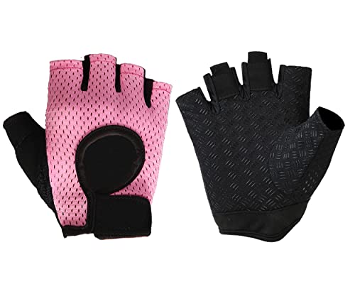 SUJAYU Gym Gloves Workout Gloves Women Men, Anti-Slip Breathable Gym Essentials Women for Weightlifting Cycling Training, ...