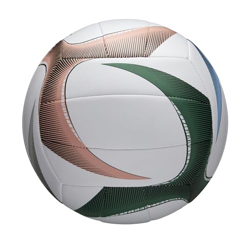 Wilson AVP PXL Volleyball - Official Size, White/Blue/Green