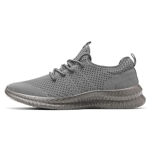 FUJEAK Men Running Shoes Men Casual Breathable Walking Shoes Sport Athletic Sneakers Gym Tennis Slip On Comfortable Lightw...