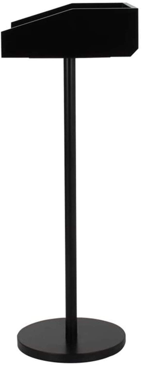 LaseVe Lectern Podium Stand, Full Floor Lectern Hotel Restaurant Entrance Podium Welcome Table Speaking Stage Master of Ceremonies Office Supplies