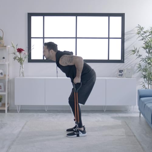Resistance Band for Seniors & Physical Therapy – Adjustable Tubing Band System with Handles, Low Impact Full Body Strength...
