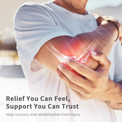 Bracoo Elbow Brace for Tendonitis Women Men, Tennis Elbow Compression Sleeve Wrap Support, Golfer's Elbow, Bursitis, Sprai...