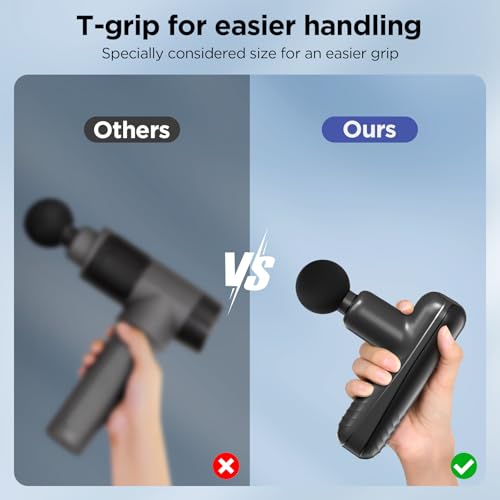 PENJOY Mini Massage Gun, Powerful Handheld Muscle Massager for Muscle Relaxation, Deep Tissue Percussion Small Massage Gun...