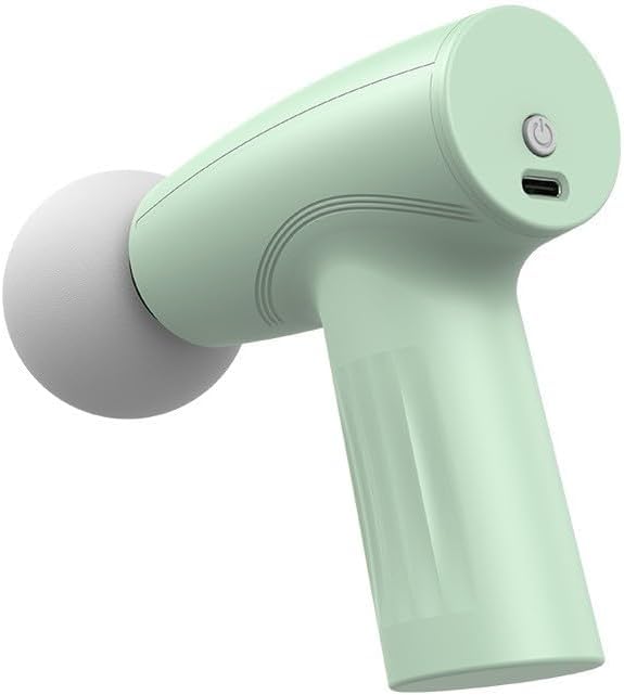 Mini Massage Gun, Portable Handheld Muscle Massager for Muscle Relaxation, Deep Tissue Percussion Small Massage Gun for Ba...