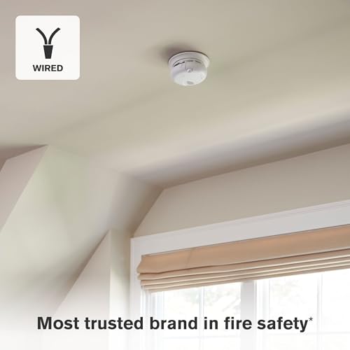 First Alert Interconnect Hardwire Smoke Alarm with Battery Backup & Voice Alerts, 6-Pack