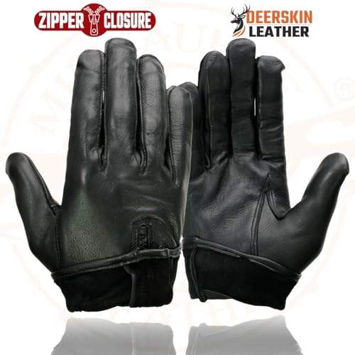 Shaf International Men's Deerskin Driving Gloves
