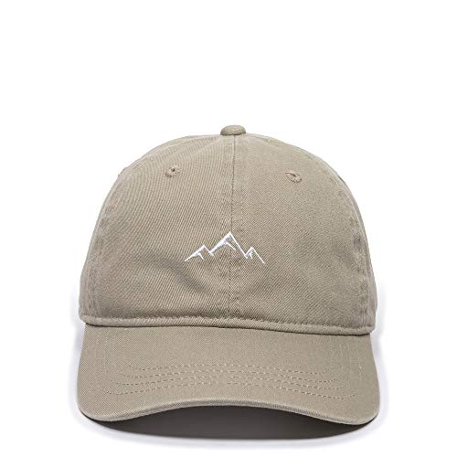 Outdoor Cap -Adult Mountain Dad Hat-Unstructured Soft Cotton