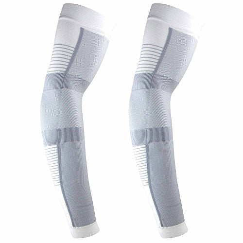 Ultra Compression Arm Sleeves (Pair) for Men and Women High Performance