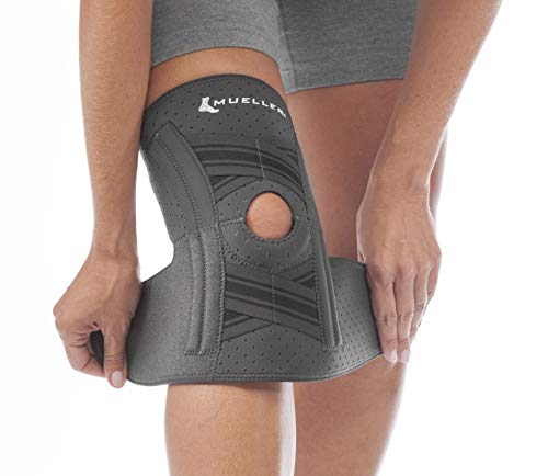 Mueller Sports Medicine Comfort Plus Self Adjusting Knee Stabilizer, Knee Pain Relief Support for Men and Women, Ideal for...