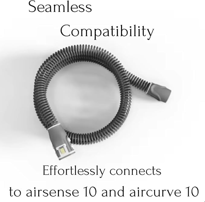 ArmiX AirSense 10 & AirCurve 10 Enhanced Heated CPAP Tubing 20 pcs filters – Compatible with Air Sense – Climate Line Tube for Humidified, Comfortable Sleep Apnea Therapy + 20 pcs filters