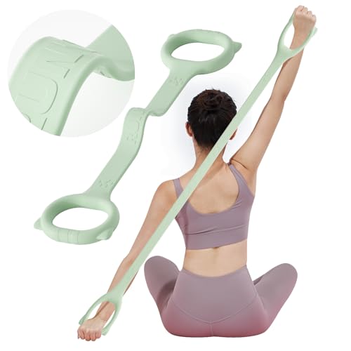 Figure 8 Workout Resistance Band - 3 Elasticities Optional 20 30 40lb, Thicker Durable Arm Back Shoulder Exercise Elastic ...