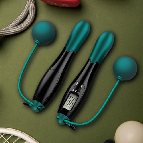Yiju Jump Rope for Fitness and, Adjustable Skipping Rope for Home and Gym