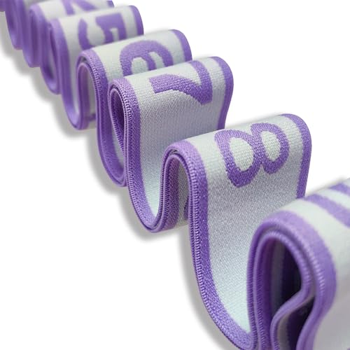 Aozora Stretch Bands for Exercise, Elastic Yoga Stretching Strap, Flex Strap 10 Loops for Physical Therapy, Pilates, Yoga,...