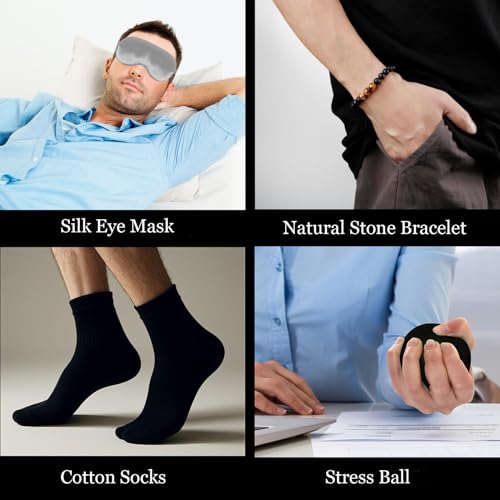 LUDUEIKSW Get Well Soon Gifts for Men After Surgery, Chemo Care Package Get Well Gift Basket for Sick Friends