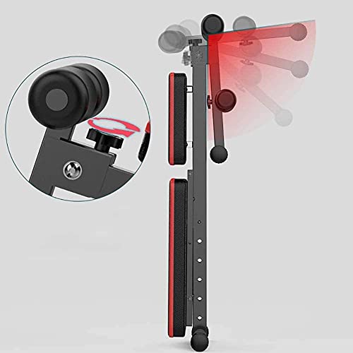 Sit-ups Auxiliary Multifunction Weight Bench Adjustable Supine Board Dumbbell Bench Abdominal Muscles Fitness Equipment fo...