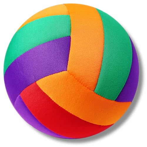 Champhox Soft Indoor Volleyballs for Kids Youth First Learning Volleyalls Realistic Feel Bounce for Practicing Inside The ...