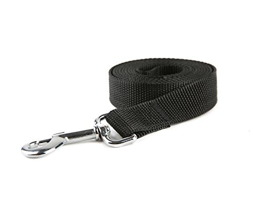 Nylon Dog Training Leash, Traction Rope, 4Ft /5 Foot /6 Feet Long, 5/8 inch 3/4 Inch 1 Inch Wide, for Small and Medium Dogs