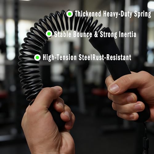 TOPIOUUA Ropeless Battle Rope - HIIT Weight Training, Multi-functional Home and Travel Exercise Equipment, Unisex Exercise...