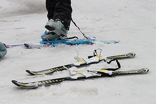 5th Element 99cm Ski Blades, Ski Boards, Snowblades | Adjustable Non-Release Bindings -Twin Tip Freestyle Mini Skis Short ...