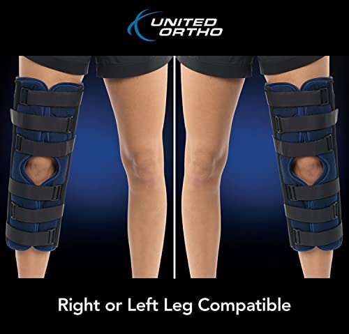 United Ortho 61016 3-Panel Knee Immobilizer, 16" Size