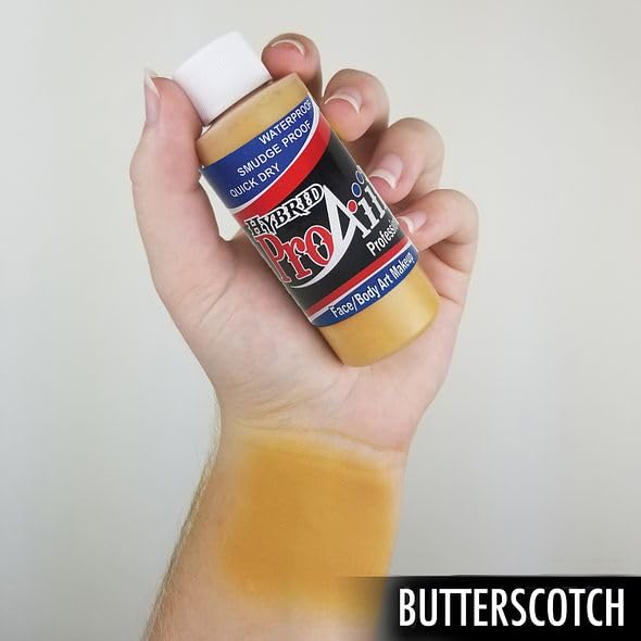 ProAiir Face and Body Painting Makeup - 2oz (60ml) Butterscotch